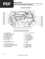 G Electrical Wiring Routing: Position of Parts in Engine Compartment