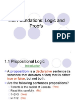 The Foundations: Logic and Proofs