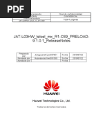 XXX Software Release Notes VX - ESPAÑOL