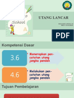 KD 3.6 Dan 3.7 Materi Utang Lancar