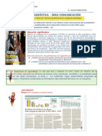 Evaluacion Diagnostica Ficha 1 Lee