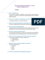 La Globalizacion Economica y Sus Caracteristicas