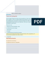 Texto de La Pregunta: Incorrecta Puntúa 0.00 Sobre 1.00