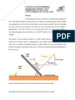 Solar Radiation On A Tilted Surface: Res/ Principles of Solar Radiation/ Goldvin Sugirtha Dhas.B, Ap/Eee 1