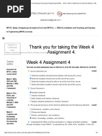 NBA Accreditation and Teaching and Learning in Engineering (NATE) - Unit 6 - Week 4 - Attainment of Outcomes (Module 1 - NBA and OBE Framework)