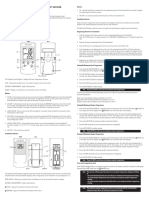 Instruction Manual Model Et-73 Redi Chek Smoker: Front Back