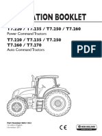 Calibration Book T7.220, T7.235, T7.250, T7.260, T7.270