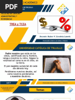 Trea Y Tcea: Facultad de Ciencias Administrativas Y Econòmicas