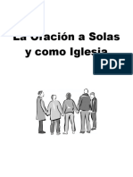 La Oración A Solas y Como Iglesia REVISIÓN TERMINADA