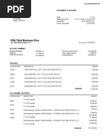 Fifth Third Bank Statement