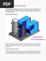 Instrument Air Compressor Control Philosophy