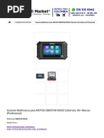 Scanner Multimarca para Motos OBDSTAR MS50 Cobertura 30+ Marcas