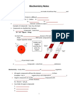 Biochemistry Notes Student