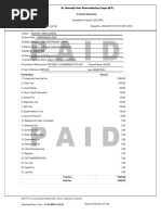 Dr. Harisingh Gour Vishwavidyalaya, Sagar (M.P.) : Fee Breakup Amount