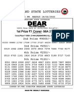 Nagaland State Lotteries: 1st Prize 1 Crore/-56A 21449