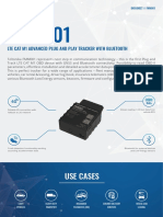 Use Cases: Lte Cat M1 Advanced Plug and Play Tracker With Bluetooth