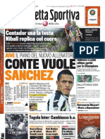 Gazzetta Dello Sport - 22 Maggio 2011