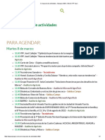 Cronograma de Actividades - Expoagro 2022 - Edición YPF Agro