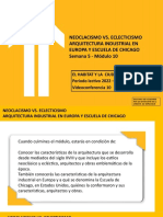 Semana 5 - Presentación - Arquitectura Neoclásica, Ecléctica y La Escuela de Chicago Modulo 10 Ehylc - 2022 - 2