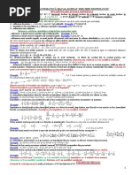 Teorie Matematică Bacalaureat 2020 M1