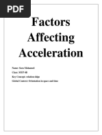 Factors Affecting Acceleration2