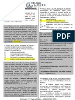 CEJUR - 1 Simulado GABARITADO - Lei Maria Da Penha - Professor Dr. Raphael Pinho - Dia 18 de Dezembro