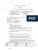 Test Sumativ Chimie-Clasa A 12-A