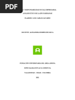 Análisis Ético de La Eps Famisanar Ética y Responsabilidad Social Empresarial