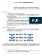 Overview of The Health Assessment