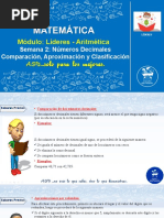 Números Decimales Comparación, Aproximación y Clasificación