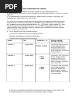 Assessment 2: Case Study Part A: Planning WHS Systems, Consultation and Risk Assessment Your Tasks