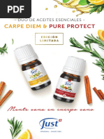 Just Folleto Triptico CarpeDiem - Pure Protect Web