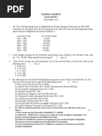 Question Analysis: Taxation I