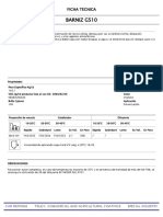 Ficha Técnica Barniz KKL - GS10