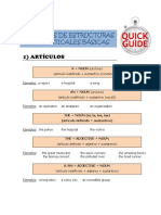 Quick Guide para Ingles 1