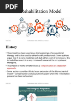 The Rehabilitation Model