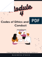 Codes of Ethics and Business Conduct