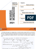 Semana 3 - Ecuacion de Bernoulli - Caceres - Huamani