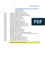 Lista de Precios Sin IVA Destilados