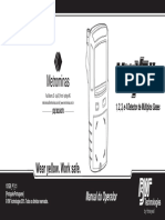 Manual de Instruções GX - Guia Rapido