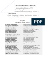 EJEMPLO DE MÚSICA MONÓDICA PROFANA - Camina Burana - in Taberna