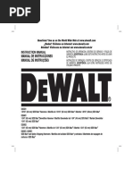 Dewalt d25601 Manual de Usuario