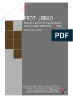 Descargar El Proyecto Proyecto de Acuerdo PBOT - Urrao