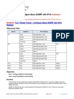 5.2.1 Packet Tracer - Configure Basic EIGRP With IPv6 Routing - ITExamAnswers