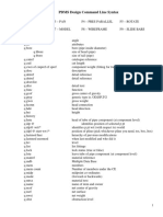 PDMS Design Syntax