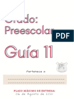 Guía 11 Preescolar