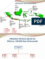 Peta Persebaran Asf Di Indonesia: 1. Medan 2. Lampung 3. Pontianak 4. Jawa 5. Bali 6. NTT 7. Manado 8. Papua