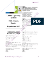 CS8493 Operating Systems MCQ