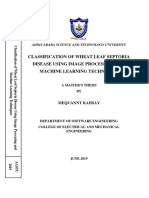 Classification of Wheat Leaf Septoria Disease Using Image Processing