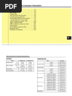 Specifications & Consumer Information: - Recommended SAE Viscosity Number - . - . - . - . - . - 8-9